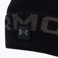 Berretto invernale Under Armour UA Halftime Fleece Pom nero/pitch grigio/pitch grigio da uomo 3