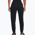 Pantaloni da allenamento Under Armour Essential Script donna nero/grigio/bianco 2