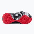 Under Armour GS Lockdown 6 rosso/nero/bianco scarpe da basket per bambini 5