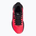 Under Armour GS Lockdown 6 rosso/nero/bianco scarpe da basket per bambini 6