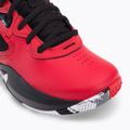 Under Armour GS Lockdown 6 rosso/nero/bianco scarpe da basket per bambini 7
