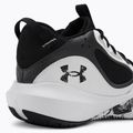 Under Armour Lockdown 6 scarpe da basket da uomo bianco/grigio/nero 8