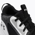 Under Armour Lockdown 6 scarpe da basket da uomo bianco/grigio/nero 9