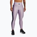 Leggings da allenamento donna Under Armour Project Rock HG Ankle purple luxe