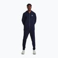 Felpa da uomo Under Armour Essential Fleece FZ Hood midnight navy/white 2