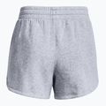 Pantaloncini da allenamento Under Armour Rival Fleece steel medium heather/nero da donna 4