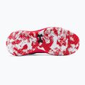 Under Armour Jet '21 scarpe da basket uomo nero/rosso/bianco 4
