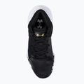 Under Armour Jet '21 scarpe da basket uomo nero/bianco/oro metallico 6