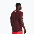 Maglia da allenamento Under Armour UA Hg Armour Fitted da uomo rosso castagna/rosso radio 4