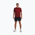 Maglietta da allenamento Under Armour Tech 2.0 bolt red/chestnut red/nero da uomo 5