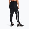 Leggings da donna Under Armour Armour Branded nero/bianco 3