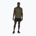 T-shirt da allenamento uomo Under Armour Tech Vent in navy/green/ultimate black 2