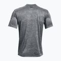 Maglietta da allenamento Under Armour Tech Vent da uomo grigio pece/nero 5