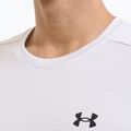 Maglia da allenamento uomo Under Armour Tech Vent distant white/black 5