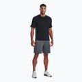 Pantaloncini da allenamento Under Armour Tech Vent da uomo grigio pece/nero/nero 2