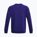 Under Armour Rival Fleece Crew Felpa da uomo blu sonar/bianco anice 2