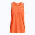 Canotta da corsa Under Armour Streaker Singlet arancione/arancione/riflettente per uomo 4