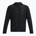 Under Armour Storm Run Uomo Giacca da corsa con cappuccio nero/grigio/riflettente 4