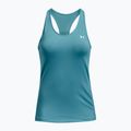 Canotta da allenamento Under Armour da donna HG Armour Racer Tank blu ghiacciaio/iridescente