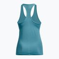 Canotta da allenamento Under Armour da donna HG Armour Racer Tank blu ghiacciaio/iridescente 2
