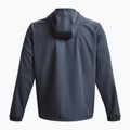 Giacca da allenamento Under Armour Sportstyle Windbreaker da uomo, colore grigio/nero/lime surge 2