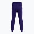 Pantaloni Under Armour Rival Fleece Joggers da uomo blu sonar/bianco anice 4