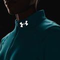 Felpa da running Under Armour Qualifier Run 2.0 1/2 Zip donna blu ghiacciaio/blu ghiacciaio/riflettente 4