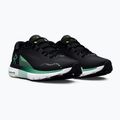 Under Armour Hovr Infinite 5 nero/bianco/verde brezza uomini scarpe da corsa 12