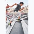 Under Armour Hovr Machina 3 uomini scarpe da corsa nero / lime surge / rosa ribelle 10