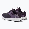 Scarpe da allenamento da donna Under Armour W Charged Aurora 2 tux purple/retro purple/argento metallico 3