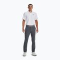 Polo Under Armour Matchplay da uomo, bianco/grigio 2