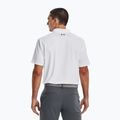 Polo Under Armour Matchplay da uomo, bianco/grigio 3