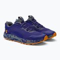 Under Armour Charged Bandit Trail 2 scarpe da corsa da uomo blu sonar/blu sonar/arancione miele 4