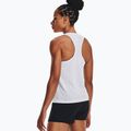 Maglietta da corsa Under Armour Seamless Stride Singlet bianca/riflettente da donna 2