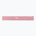 Fascia Under Armour da donna Play Up rosa elisir/bianco 2
