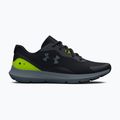 Under Armour Surge 3 scarpe da corsa da uomo nero/lime surge/gravel 10