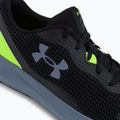 Under Armour Surge 3 scarpe da corsa da uomo nero/lime surge/gravel 9