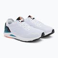 Under Armour Hovr Sonic 6 uomini scarpe da corsa bianco / nero / blu surf 5