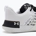Under Armour Tribase Reign 5 bianco/nero/bianco scarpe da ginnastica da uomo 9