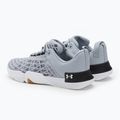 Under Armour Tribase Reign 5 mod grigio/nero/bianco scarpe da ginnastica da uomo 3