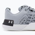 Under Armour Tribase Reign 5 mod grigio/nero/bianco scarpe da ginnastica da uomo 9