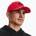 Berretto da baseball Under Armour Blitzing Adj rosso/nero da uomo 5
