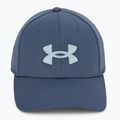 Berretto da baseball Under Armour Blitzing da uomo, grigio acquazzone/blu porto 2