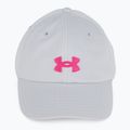 Berretto da baseball Under Armour donna Blitzing Adj halo grigio/argento rosa 4