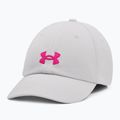 Berretto da baseball Under Armour donna Blitzing Adj halo grigio/argento rosa 5
