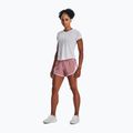 Pantaloncini da corsa Under Armour Fly By 2.0 donna rosa elisir/bianco/riflettente 2