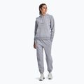 Under Armour Essential Fleece Joggers mod gray light heather/white pantaloni da allenamento da donna 2