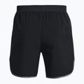 Under Armour Hiit Woven 6in nero/grigio pantaloncini da allenamento da uomo 2