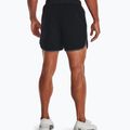 Under Armour Hiit Woven 6in nero/grigio pantaloncini da allenamento da uomo 4