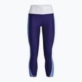 Leggings Under Armour donna Blocked Ankle blu sonar/bianco 3